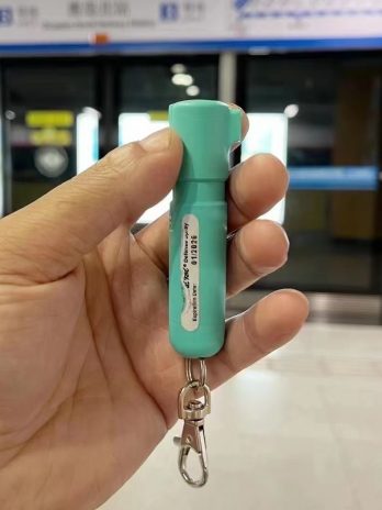 [大盟安防·正品] 美国沙豹SABRE小蟋蟀Mighty Discreet防狼喷雾 极致便携/射流型