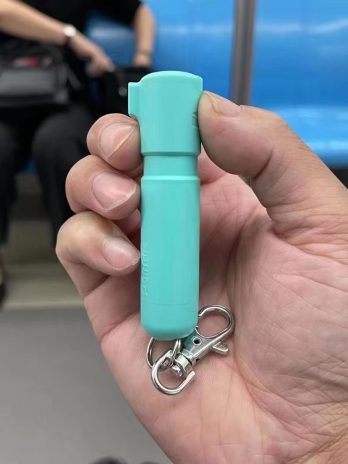 [大盟安防·正品] 美国沙豹SABRE小蟋蟀Mighty Discreet防狼喷雾 极致便携/射流型