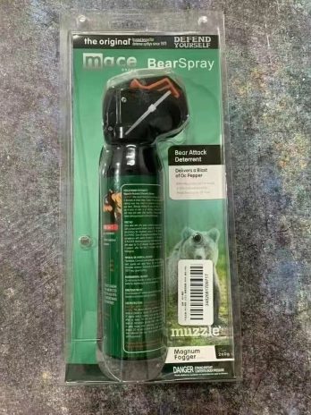 [大盟安防·正品] 国产梅西绿熊防狼喷雾 260g 大容量户外战术催泪