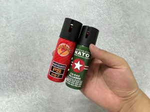 防狼喷雾剂 防身喷雾器 小德喷60毫升NATO辣椒水 女孩女士防身自卫反恐防爆武器防狼喷雾剂 8。